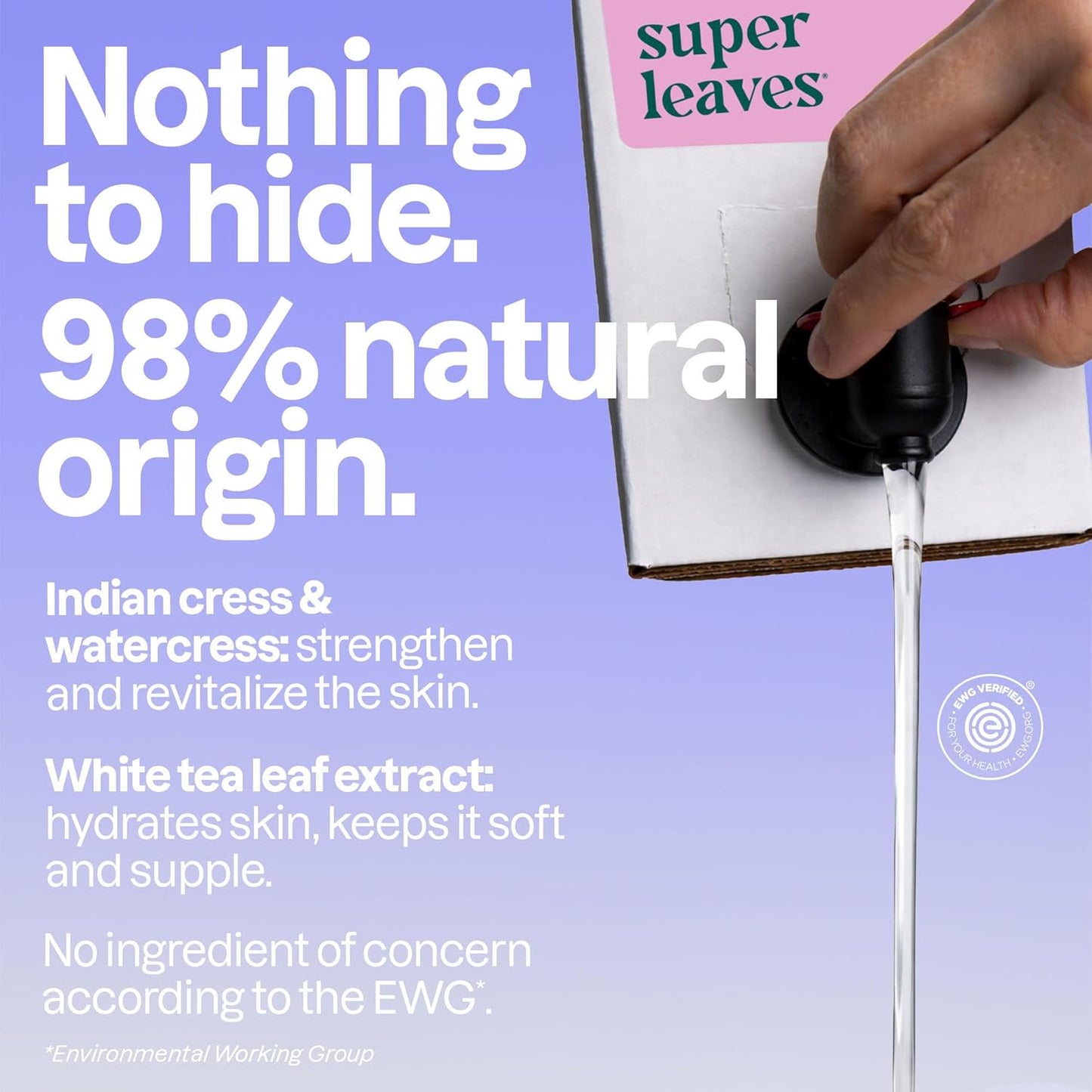 ATTITUDE Body Wash - EWG Verified Vegan Shower Gel | Coconut & Wild Berries Scent, 67.6 Fl Oz