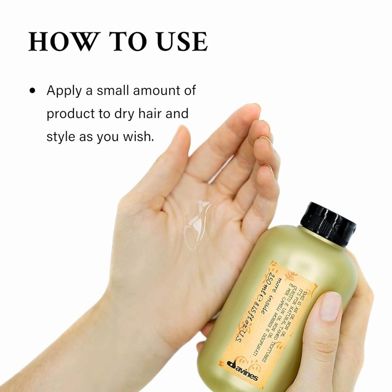 Davines This Is An Oil Non Oil - Anti-Frizz Hydrating Fluid for Natural Texture | 8.45 Fl Oz