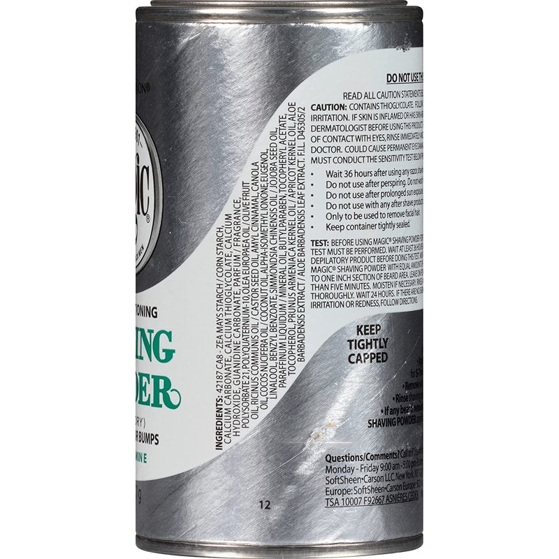 Magic Skin Conditioning Shaving Powder 4.5 oz (Pack of 4)