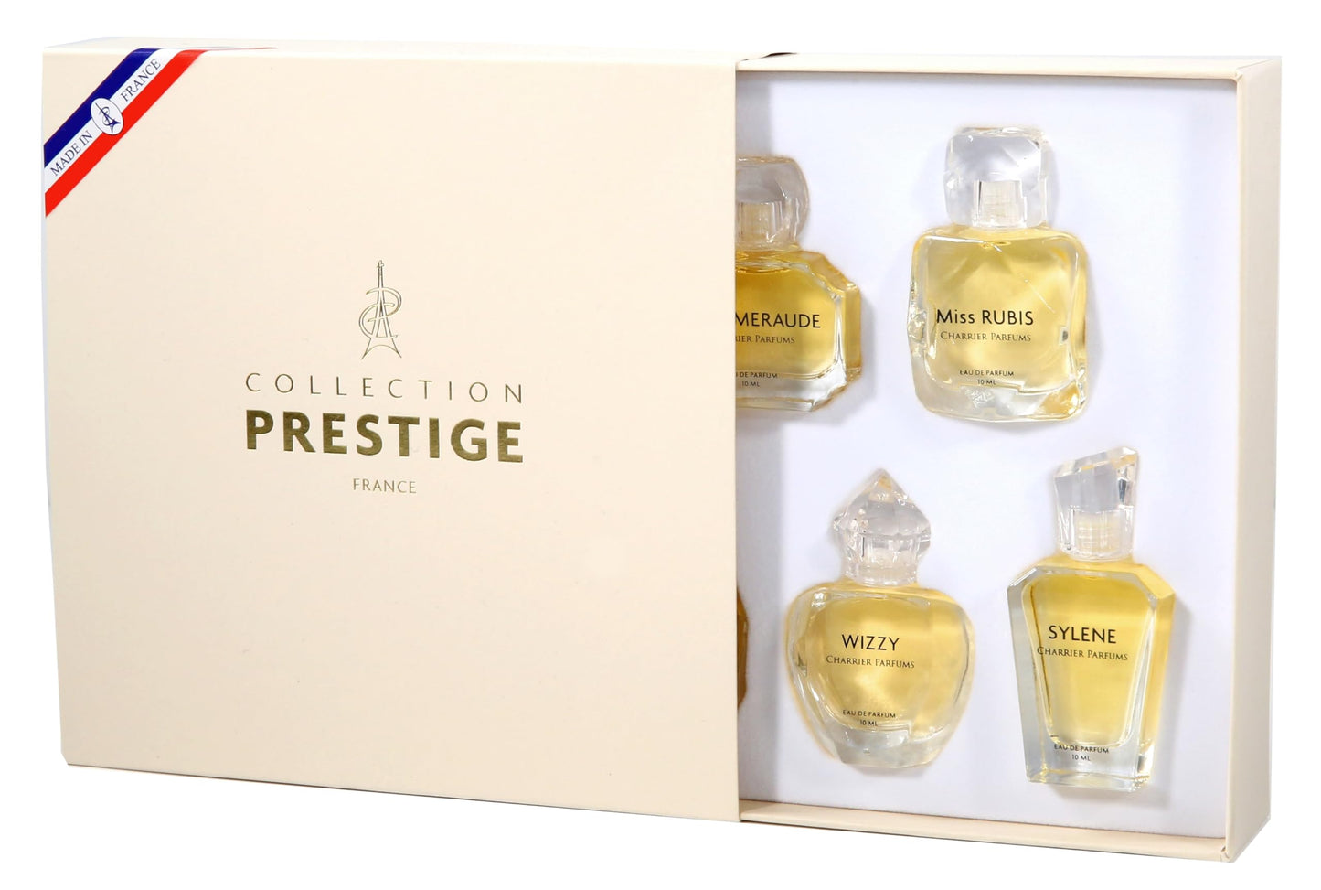 Charrier Parfums - 5 Eaux de Parfum Prestige Gift Box - 50 ml - Made in Provence, France