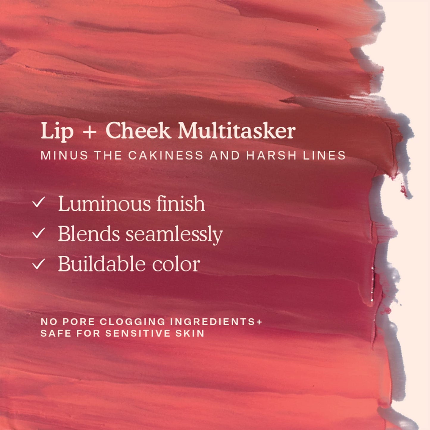 Tower 28 BeachPlease Cream Blush + Tinted Lip Balm - Multi-Use Lip Tint + Dewy Blush for Cheeks With Aloe Vera + Green Tea - Vegan, Non-Comedogenic Makeup for Sensitive Skin - Magic Hour (0.16 oz)
