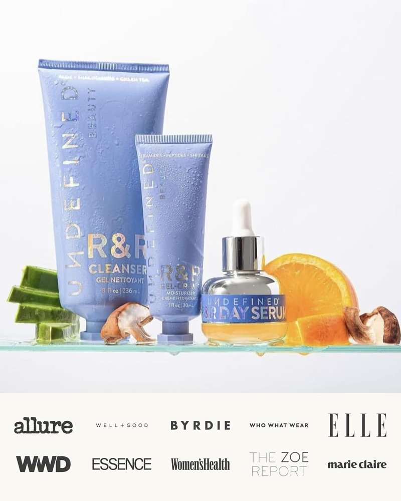 R&R Cleanser - Brightening Prebiotic Gel Cleanser with Niacinamide & Centella | 8oz for Soft, Balanced Skin