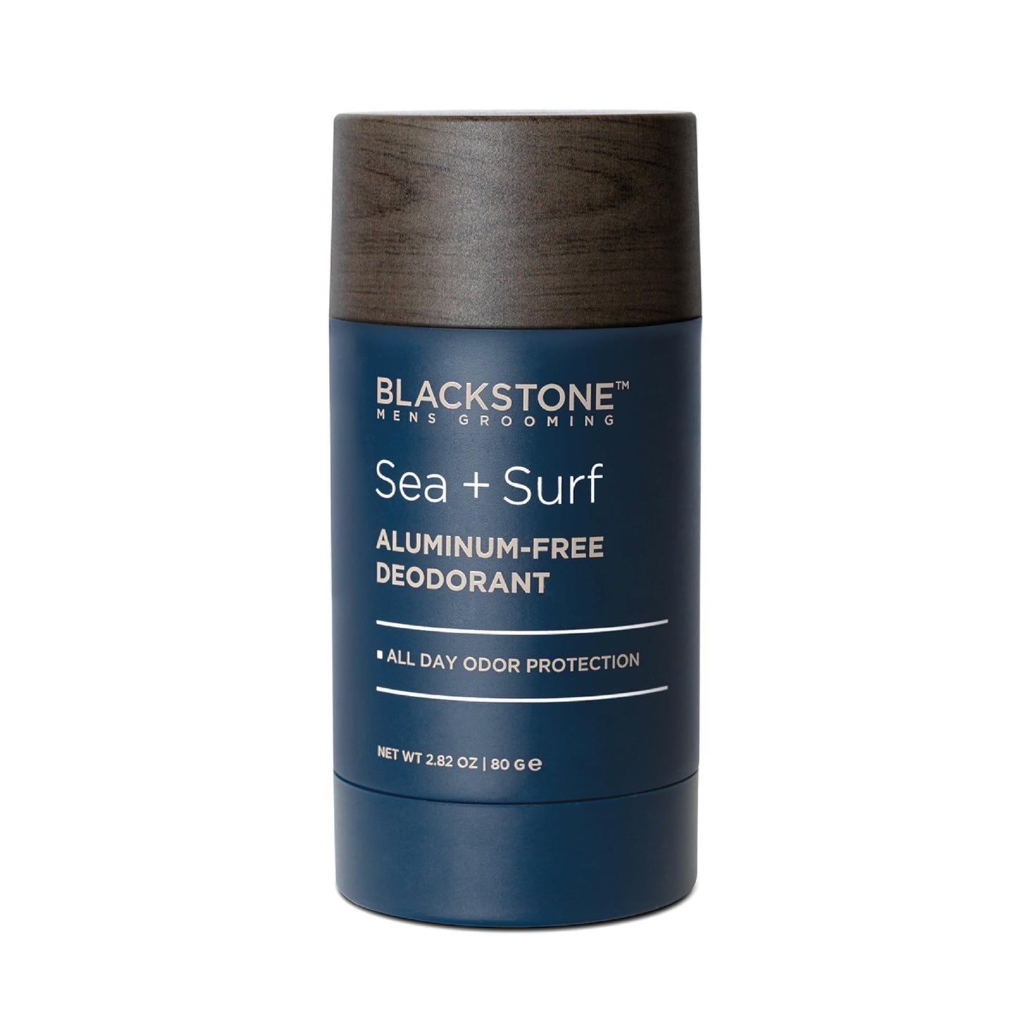 Blackstone Men's Grooming Aluminum-Free Deodorant - All Day Odor Protection | Long Lasting Protection - Sea & Surf (2.82 oz)