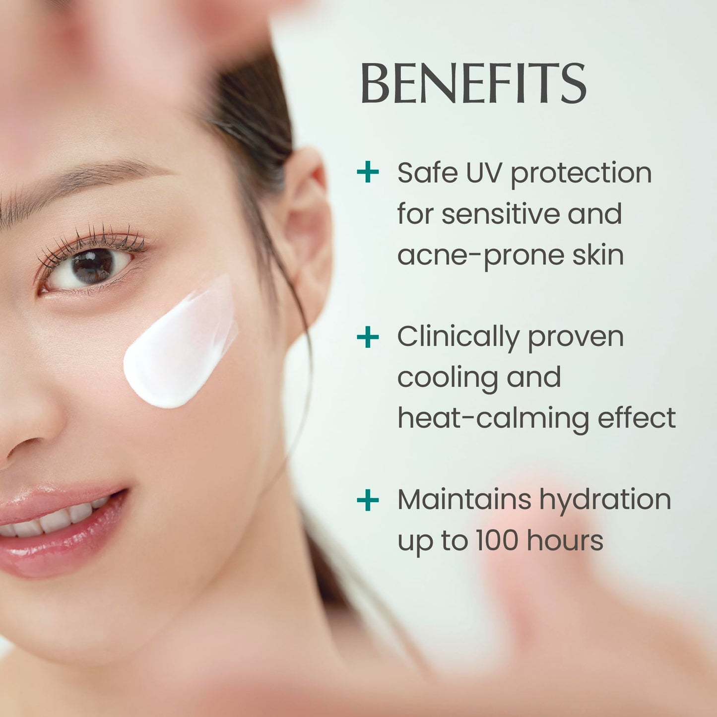Fusidyne Derma Trouble Zinc Sunscreen SPF 50+ | No White Cast Lightweight Mineral Face Sunscreen for Sensitive & Acne-Prone Skin | Fragrance-Free Broad Spectrum Non-Comedogenic 50ml