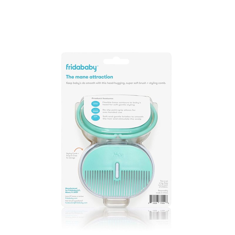 Infant Head-Hugging Hairbrush and Comb Set - Perfect for Newborns and Up