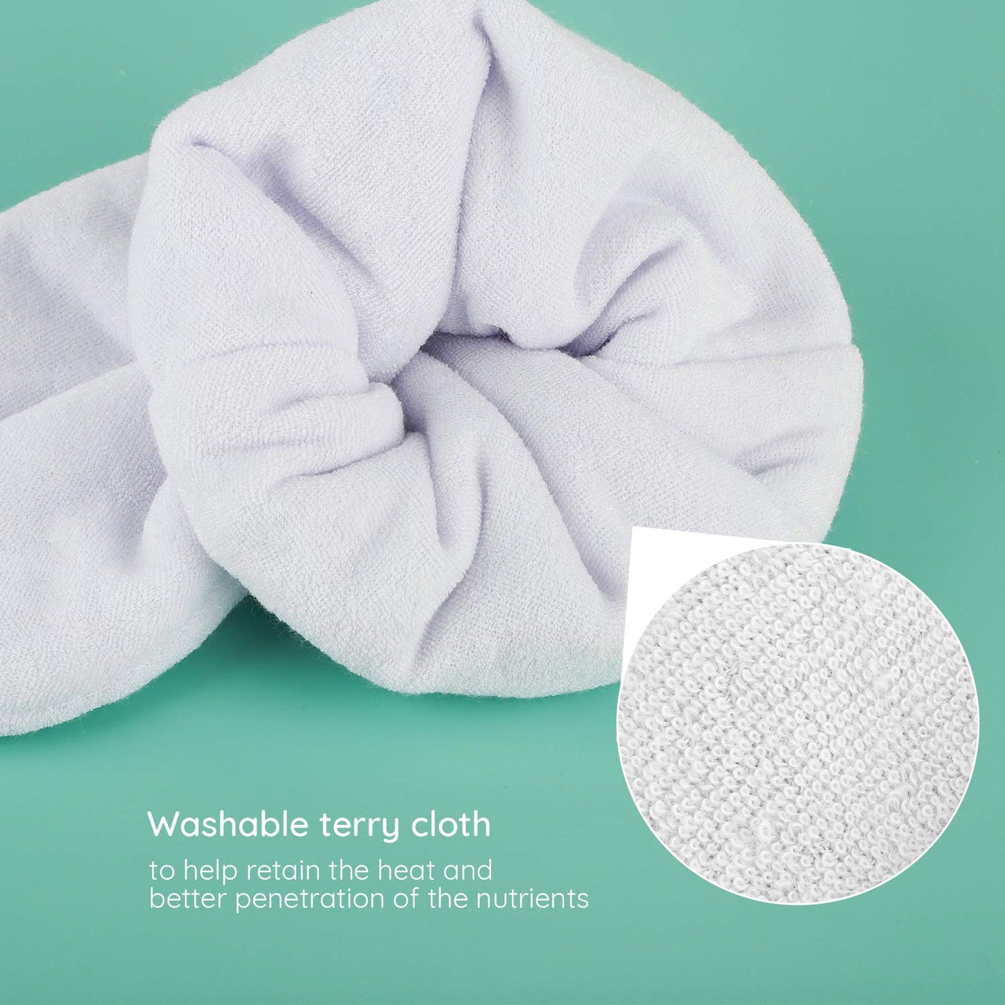 Segbeauty Paraffin Heated SPA Mittens & Foot Liners for Hand Therapy - Thicker Larger Size, Hot Wax Machine Compatible