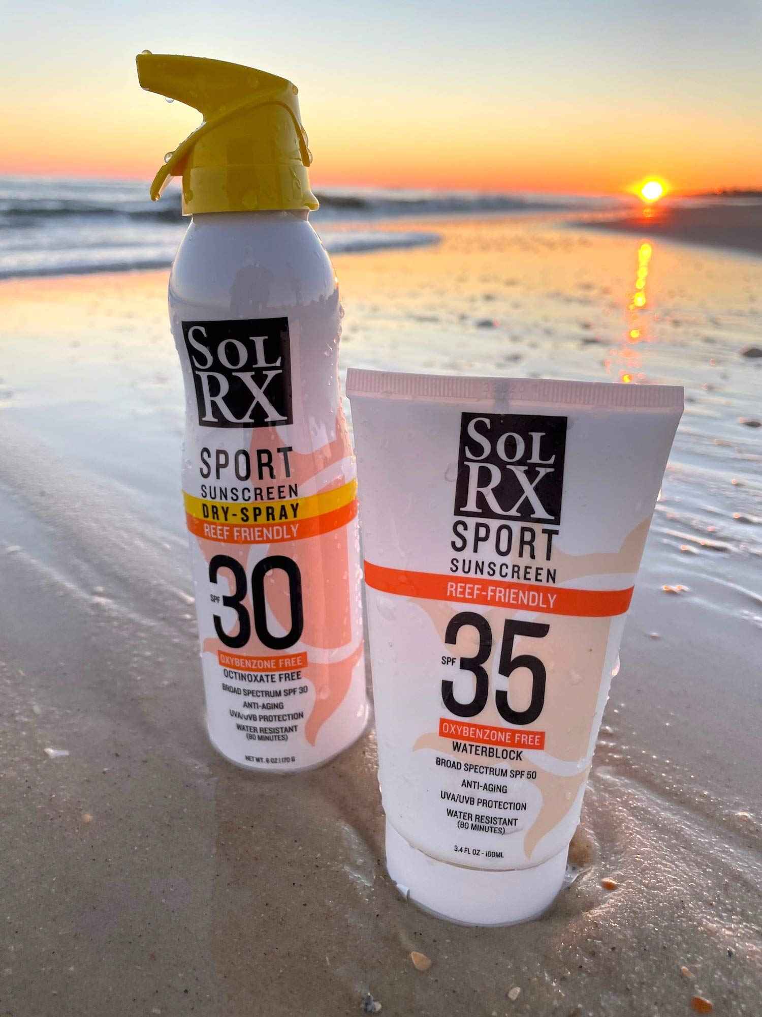 SolRX SPF 30 Sport Sunscreen Dry Spray, 6 oz