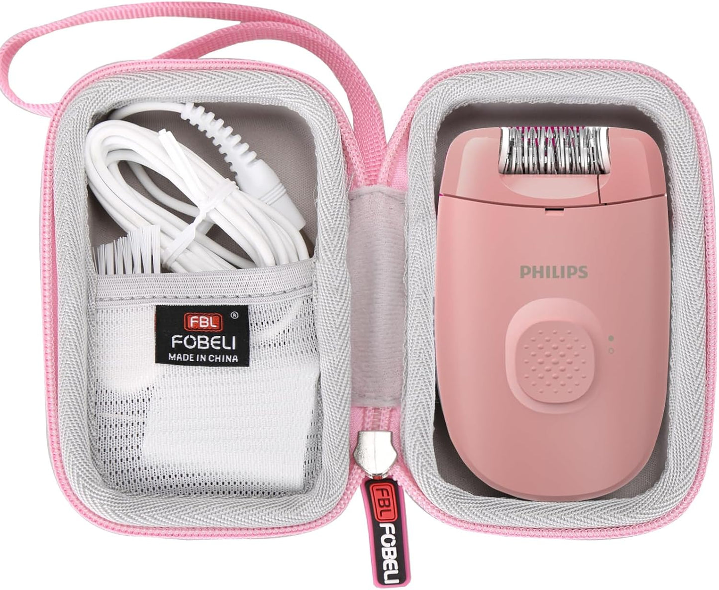 Philips Epilator Hard Case - Durable Storage for Series 2000 & Satinelle | Compact Protection