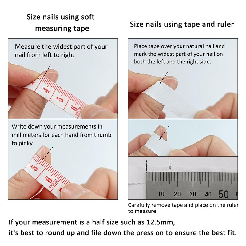 TENPAL Handmade Press on Nails Medium Almond Pink Acrylic Nails with Hand Painted Versatile Floral Bow Tie Designs Full Cover Reusable Fake Nails Press Ons 10pcs/box Glossy Glue on Nails(M)