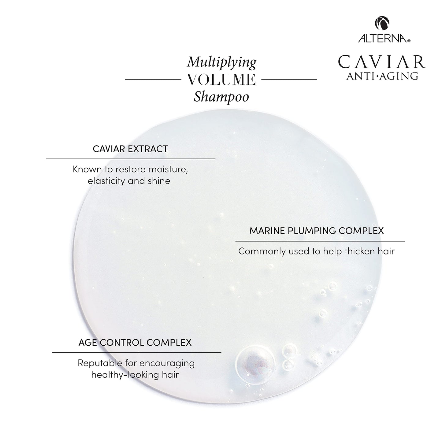 Alterna Caviar Anti-Aging Multiplying Volume Shampoo and Conditioner Set, 8.5-Ounce (2-Pack)
