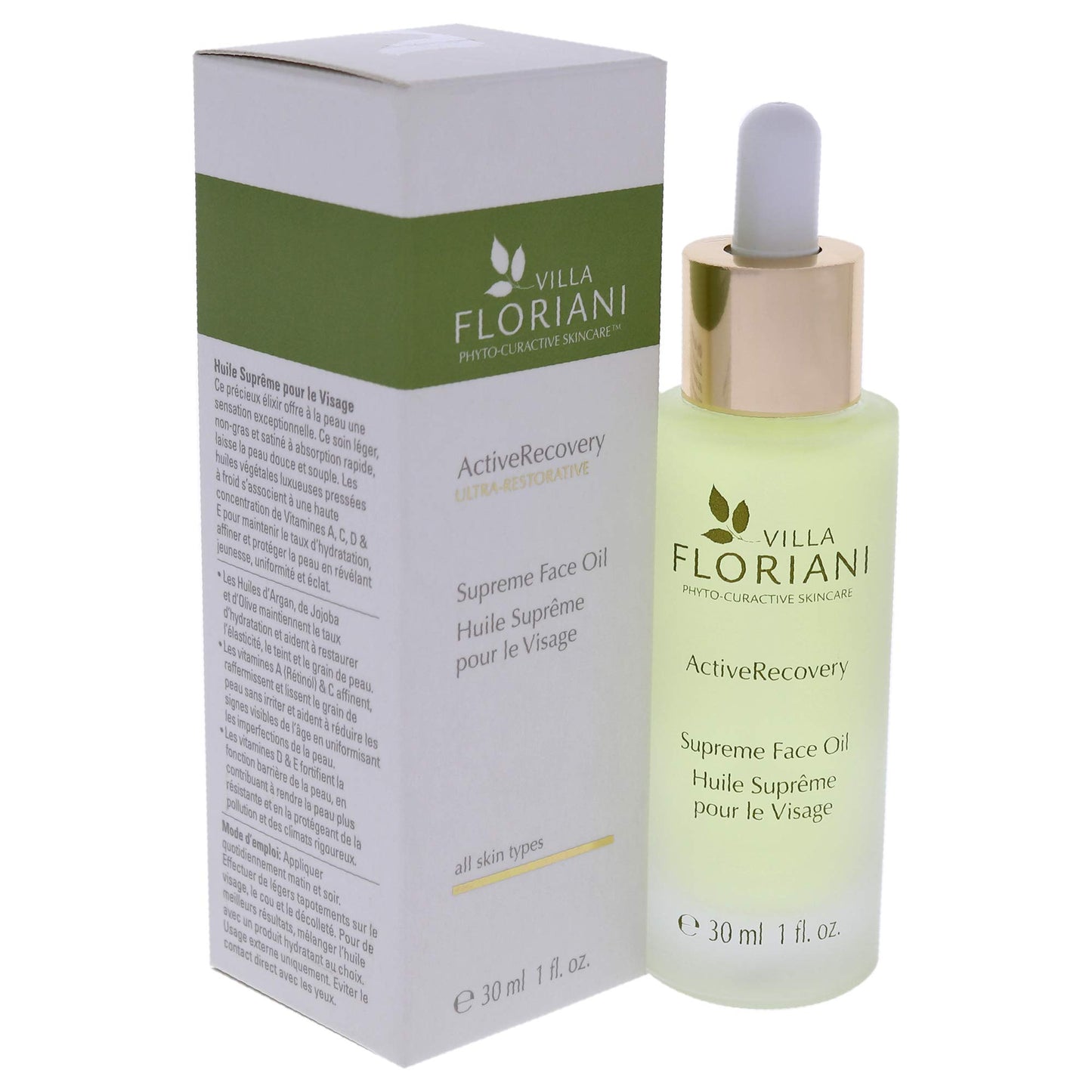 Villa Floriani ActiveRecovery Supreme Face Oil Unisex Serum 1 oz, I0108471