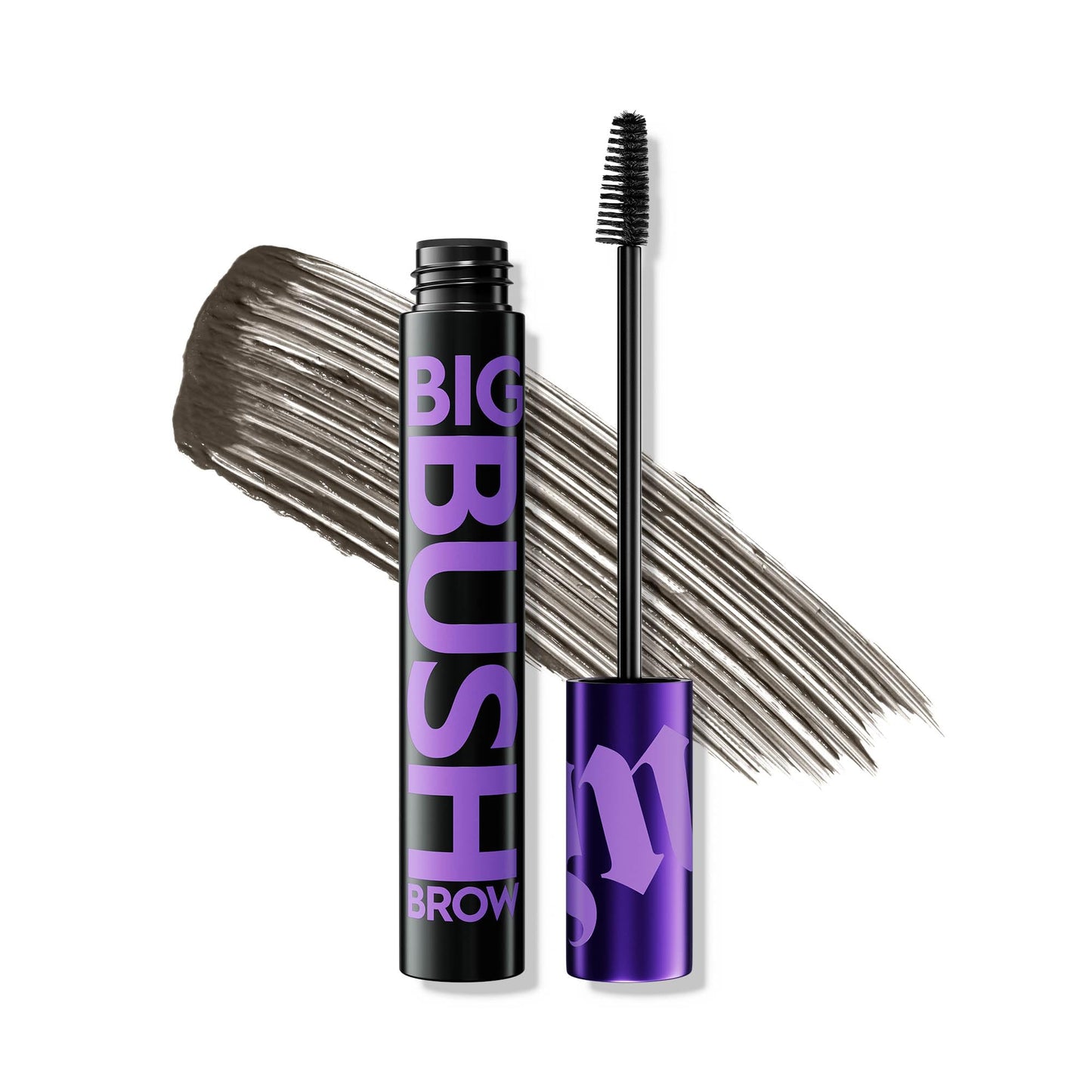 Urban Decay Big Bush Volumizing Tinted Eyebrow Gel (Neutral Nana - Neutral Brown), Waterproof, Smudge-Resistant, Flake-Resistant, Buildable Brow Gel Fibers, Up to 24 HR Hold - 0.19 fl oz
