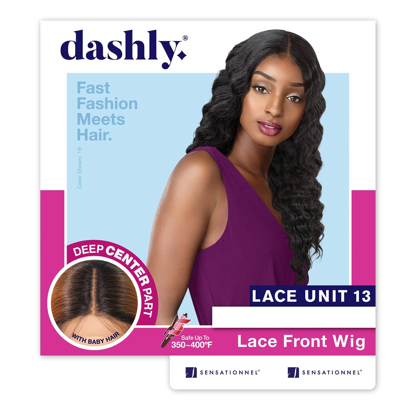 Dashly Lace Front Wig - 13-Inch Money Piece Gold Hair Unit | Natural Look & Comfort