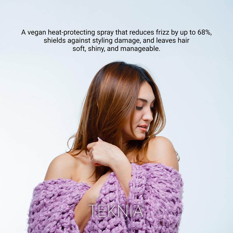 Lakmé Teknia Frizz Control Protector, Anti Frizz Heat Protection Spray for Frizzy or Curly Hair, Heat Protectant Spray, 10.2 Fl Oz