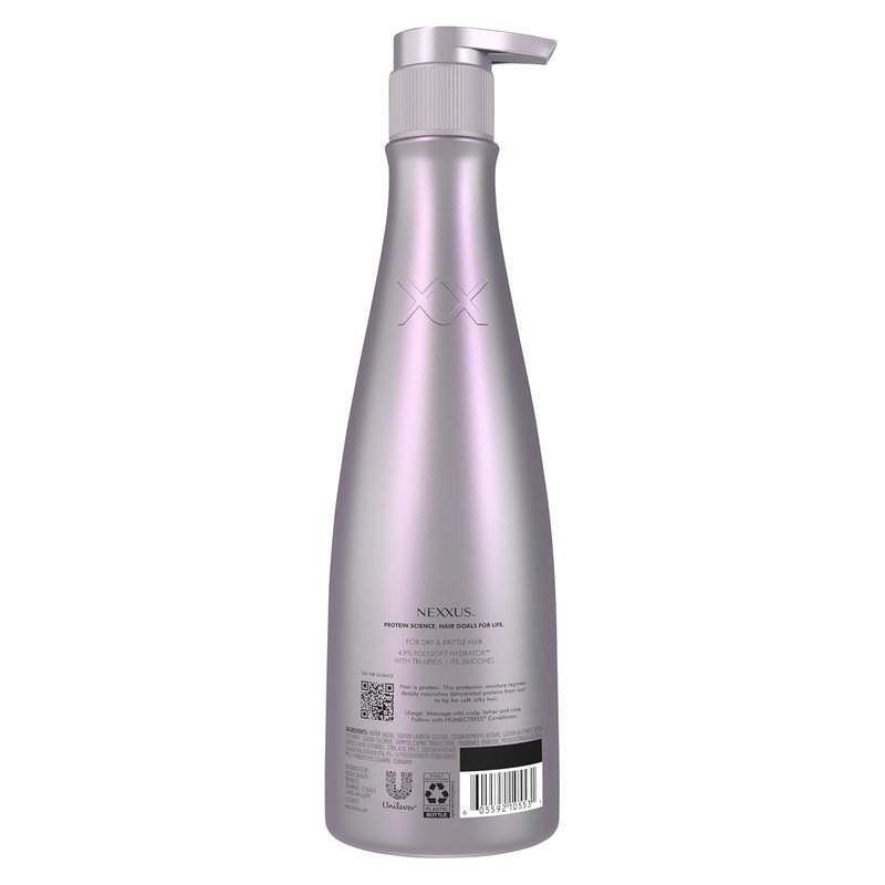 Nexxus Therappe Shampoo - Ultimate Moisture for Dry Hair | 13.5 oz with POLYSOFT HYDRATOR Technology