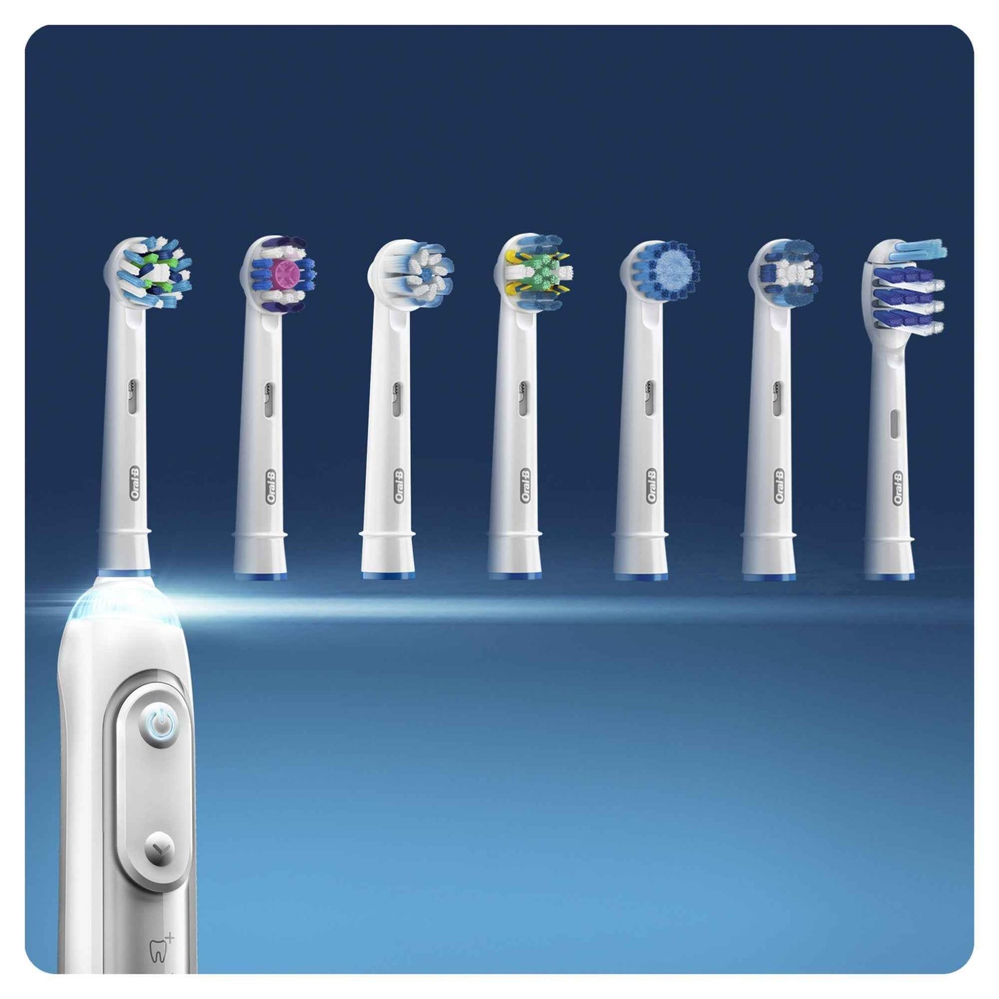 Oral-B Genuine Precision Clean Toothbrush Heads Replacement Refills for Electric Rechargeable Toothbrush, Deep and Precise Cleaning, Pack of 4