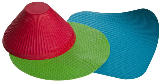 Progressive International Prepworks by Progressive Jar Grips Multi-Purpose Lid Openers, Set of 3