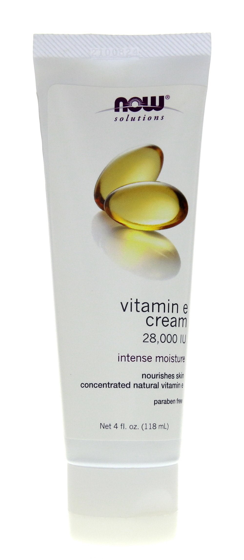NOW Foods Vitamin E Cream 28,000 IU - 4 oz. (Two Pack)