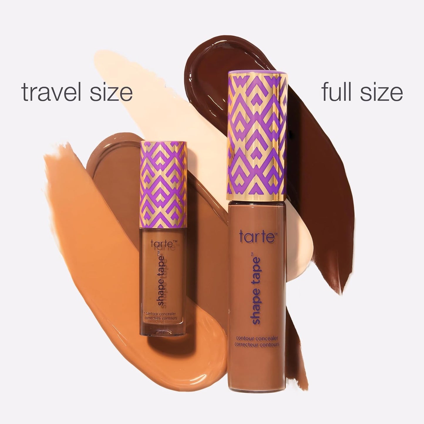 Tarte Shape Tape Concealer - Full-Coverage, Creaseless Soft Matte Finish | Brightening Under-Eye & Face Makeup, 16hr Longwear, Vegan