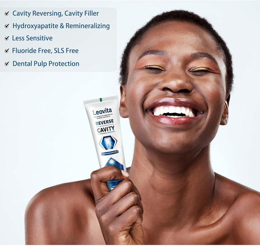 Cavity Reversing Toothpaste - Hydroxyapatite Remineralizing Formula | Fluoride & SLS Free, 3.52 OZ