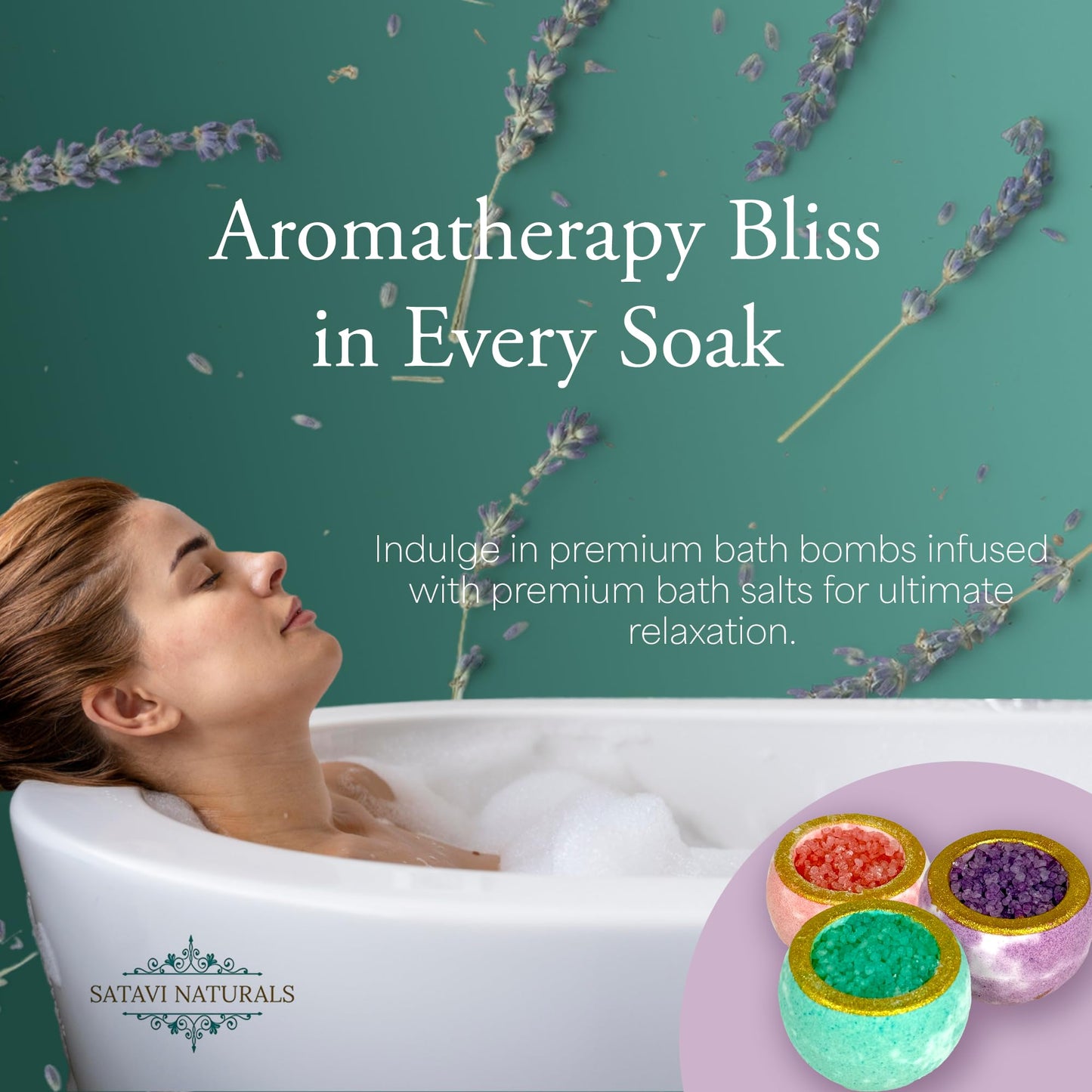 Spa Gift Set for Women – The Mini Spa Retreat | Bath Bombs, Sugar Scrub, Candle, 24K Gold Eye Masks & Steam Eye Mask | Self Care & Relaxation Gift Box for Stress Relief at Home