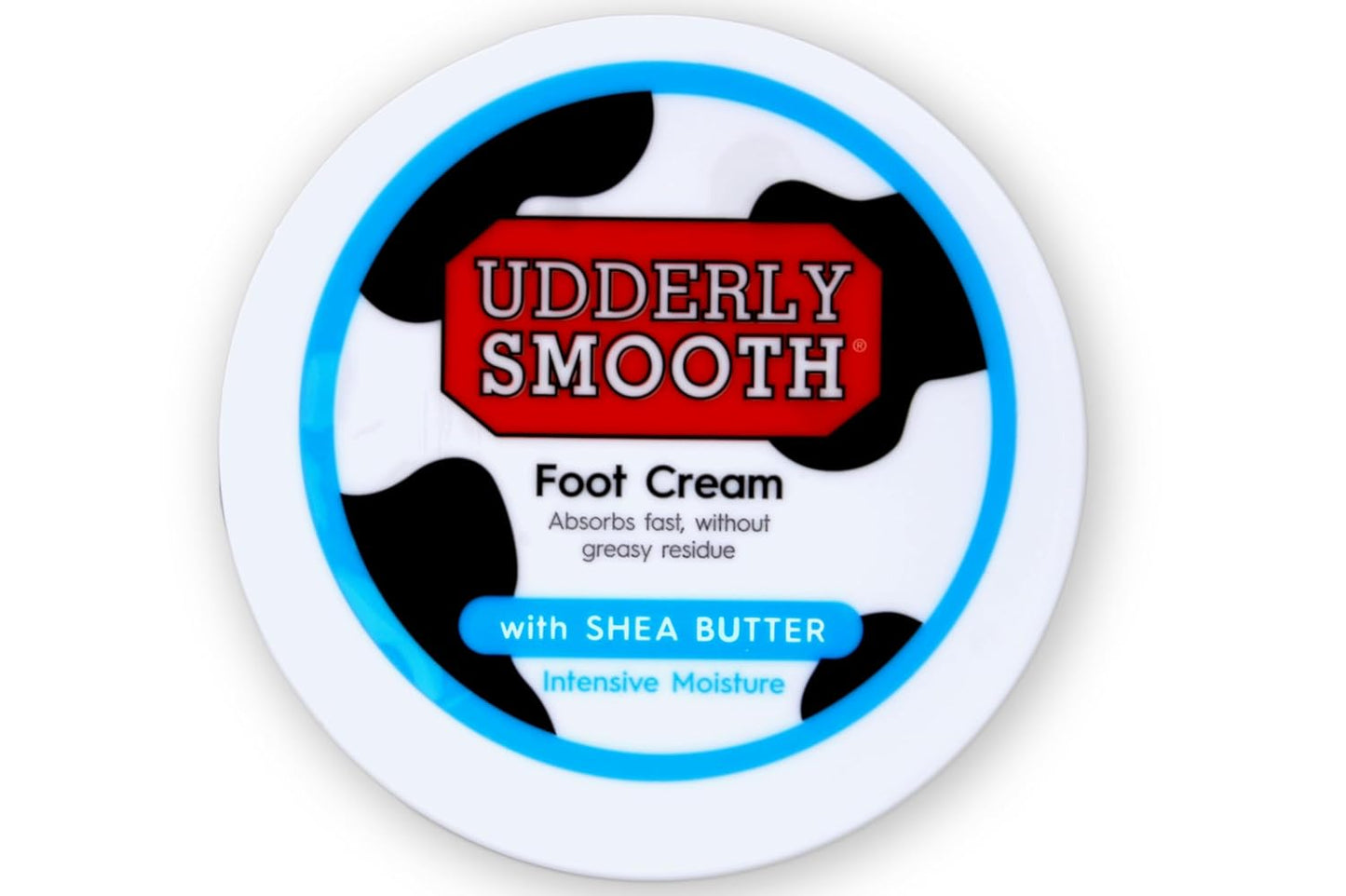 Udderly Smooth Foot Cream - Hydrating Shea Butter Formula | 8 oz (Pack of 3)