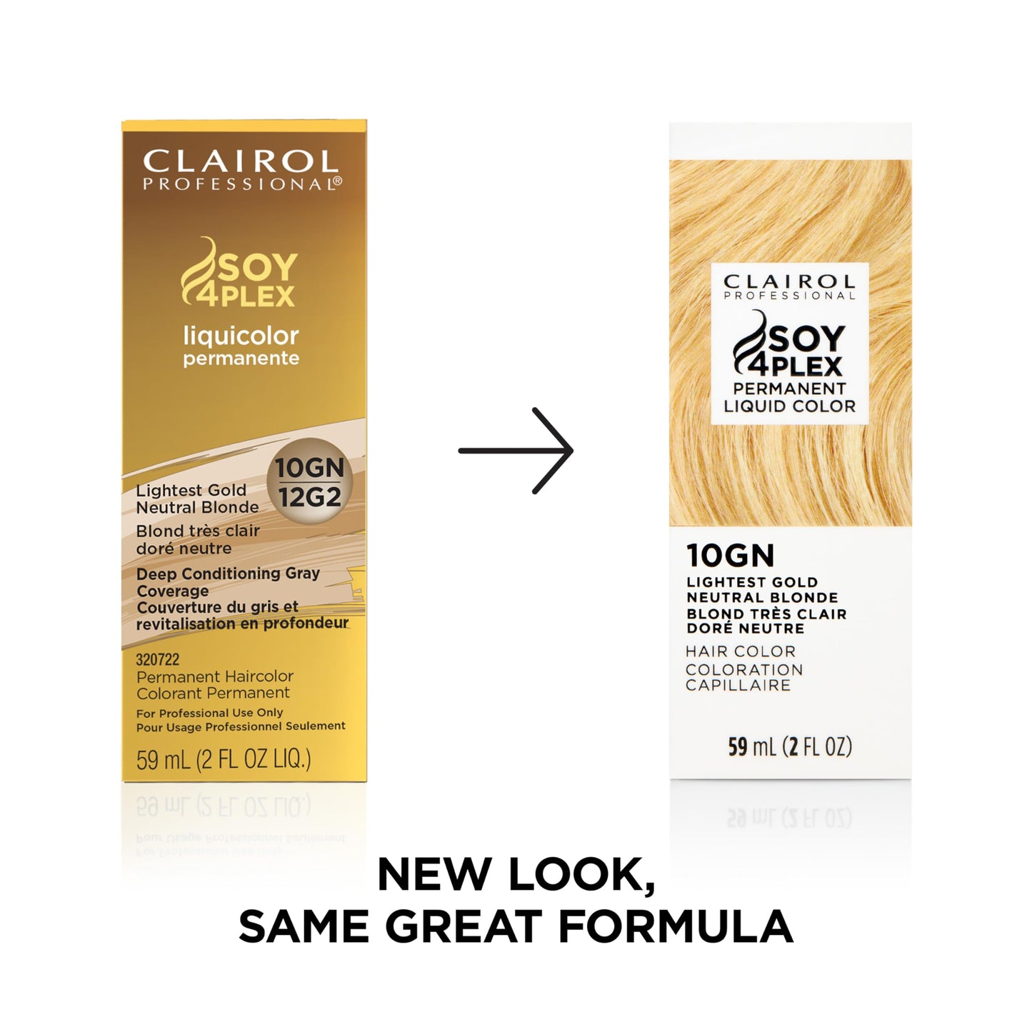 Clairol Professional Permanent Liquid Color for Ultra Light Blonde Hair