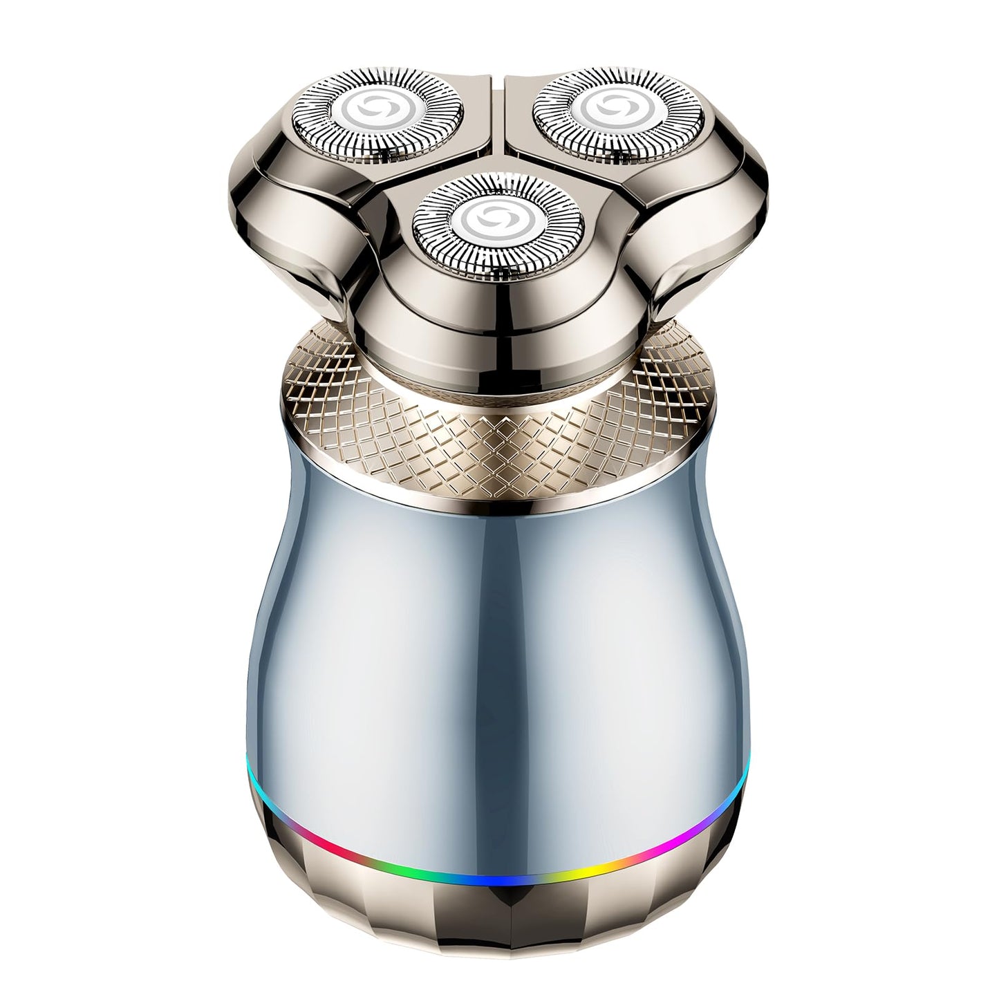 Irosiy Electric Razor for Men, 3D Floating Blade Shaver with 9000 RPM High Speed, IPX7 Waterproof, 60-Day Battery Life, Compact Portable Wet/Dry Electric Shaver