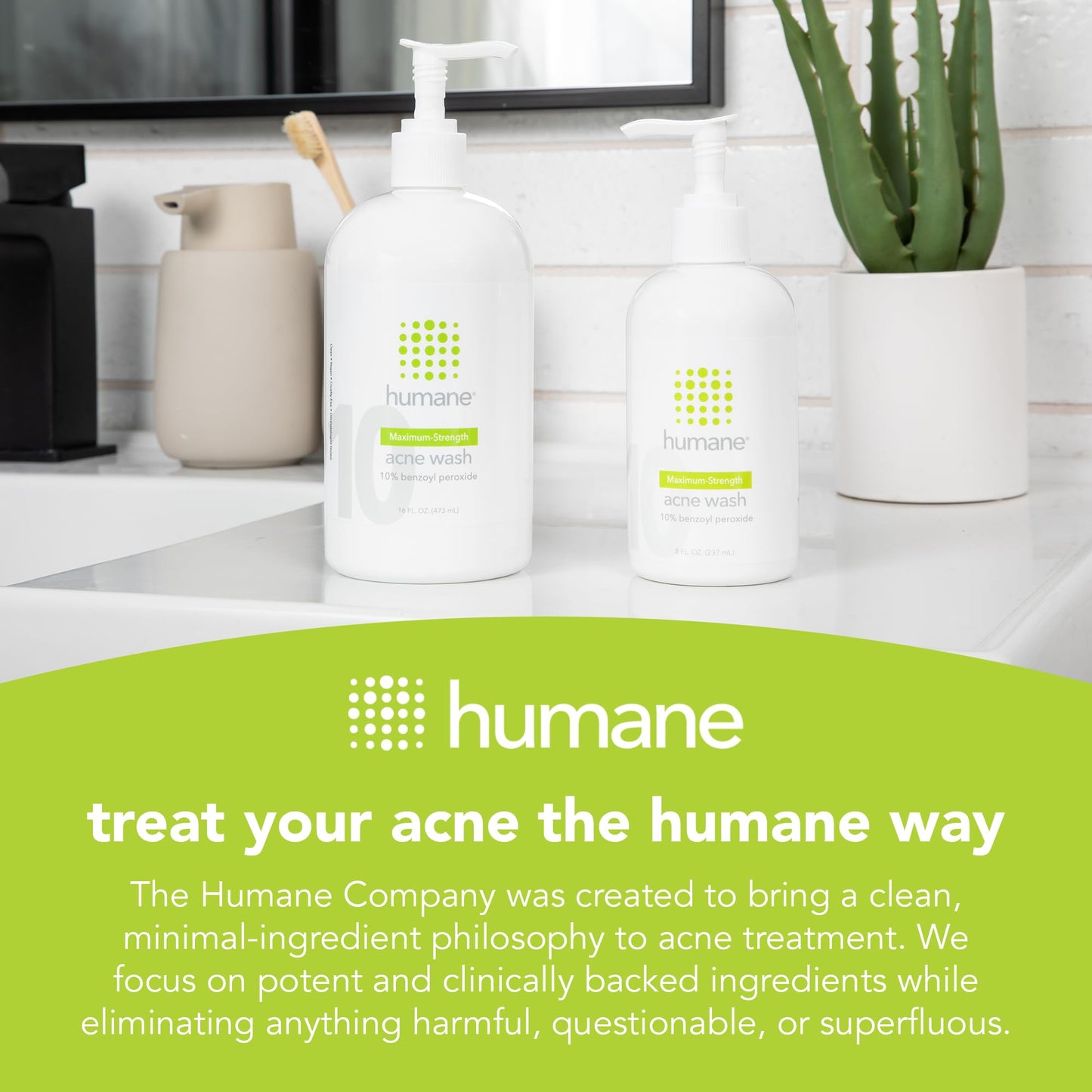 Humane Clarifying Toner for Face - 2% BHA Liquid Salicylic Acid