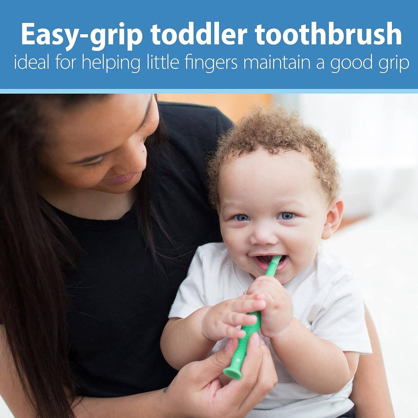 Dr. Brown's Infant-to-Toddler Toothbrush Set - 4-Pack Variety for All Ages