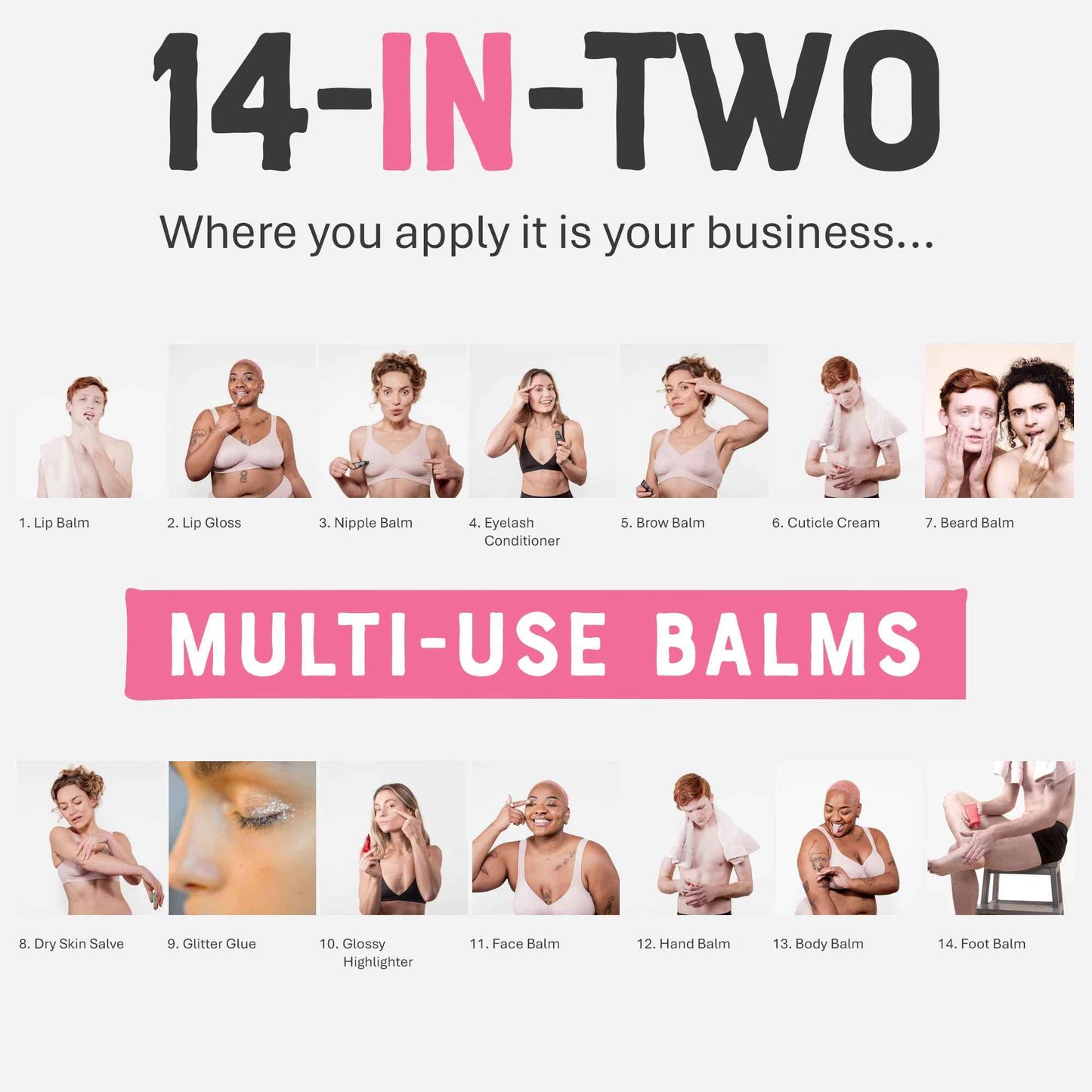 DR. LIPP Dry Skin Heroes [BFF ultra rich Balm 30ml & Original Nipple Balm 8ml] – 14-in-TWO Multi-Use Balms for Lips, Nipples & More – 100% Natural Coconut Oil & Lanolin – Fragrance & Cruelty Free