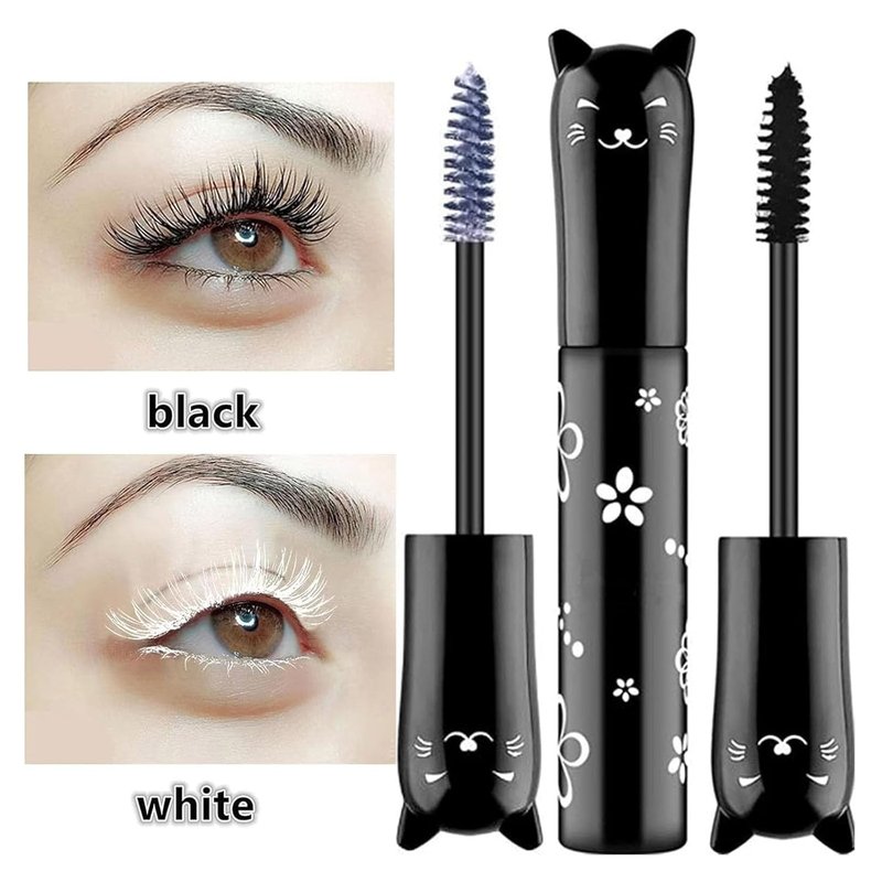 Colored Mascara Set - Waterproof Volume & Length | 6 Vibrant Shades: White, Blue, Purple, Black, Brown, Pink