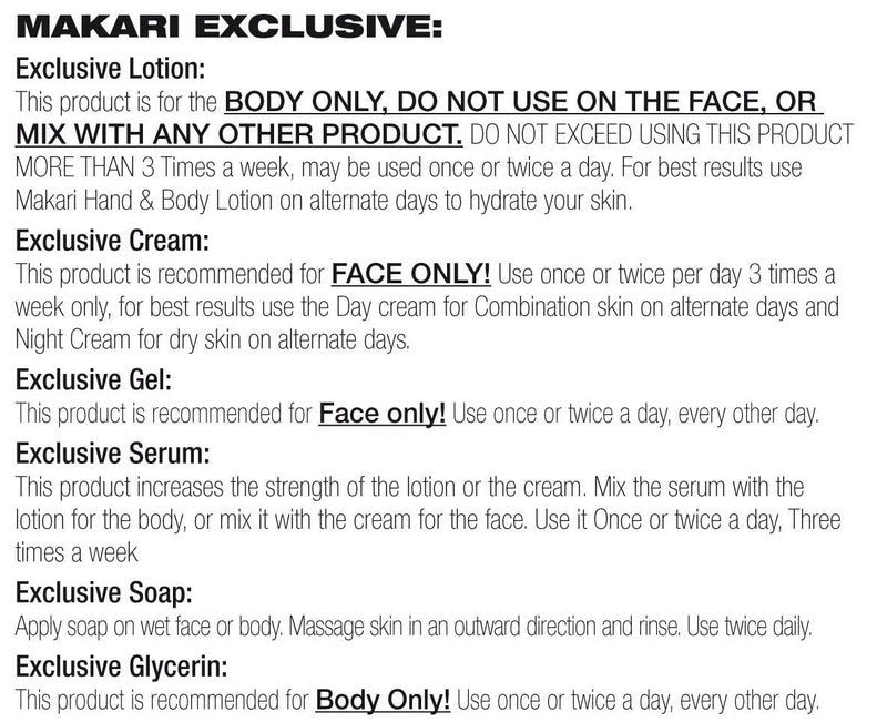 MAKARI Exclusive Active Intense Tone Boosting Face Cream (1.7 oz) | Skin-Brightening Facial Cream | Moisturizes and Softens | Smoothens Fine Lines & Wrinkles | For Dry, Normal, and Maturing Skin