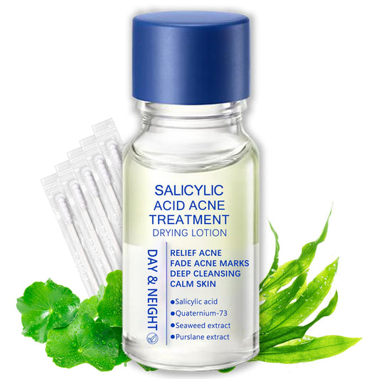 Salicylic Acid Drying Lotion – Fade Acnes Marks, Improve Skin Condition, Oil Control, Gentle Skincare for Sensitive Skin 10ml/0.35fl.Oz