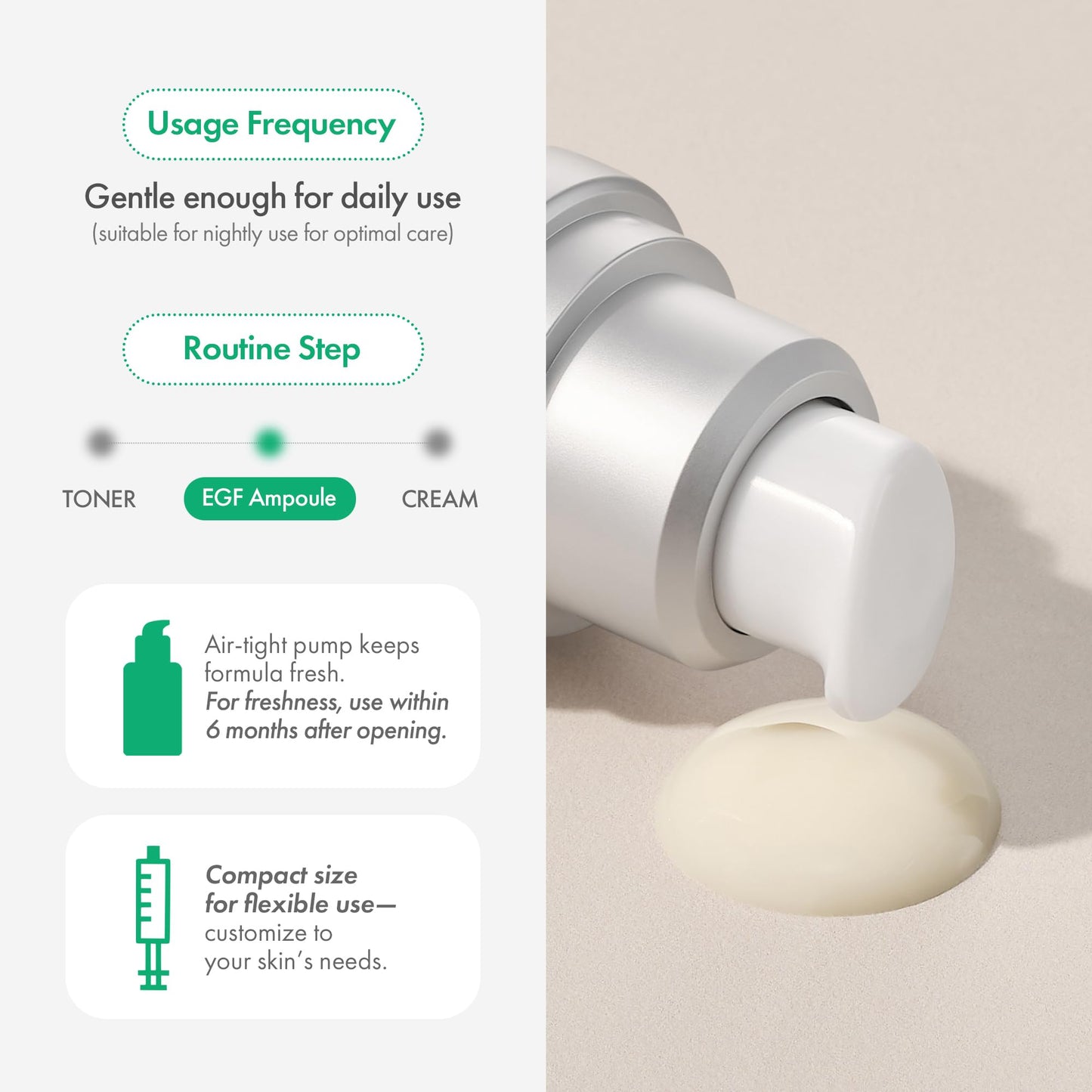 Easydew DW-EGF Melatoning Ampoule 3X - Dark Spot Serum (Bottle 1.01 fl oz)
