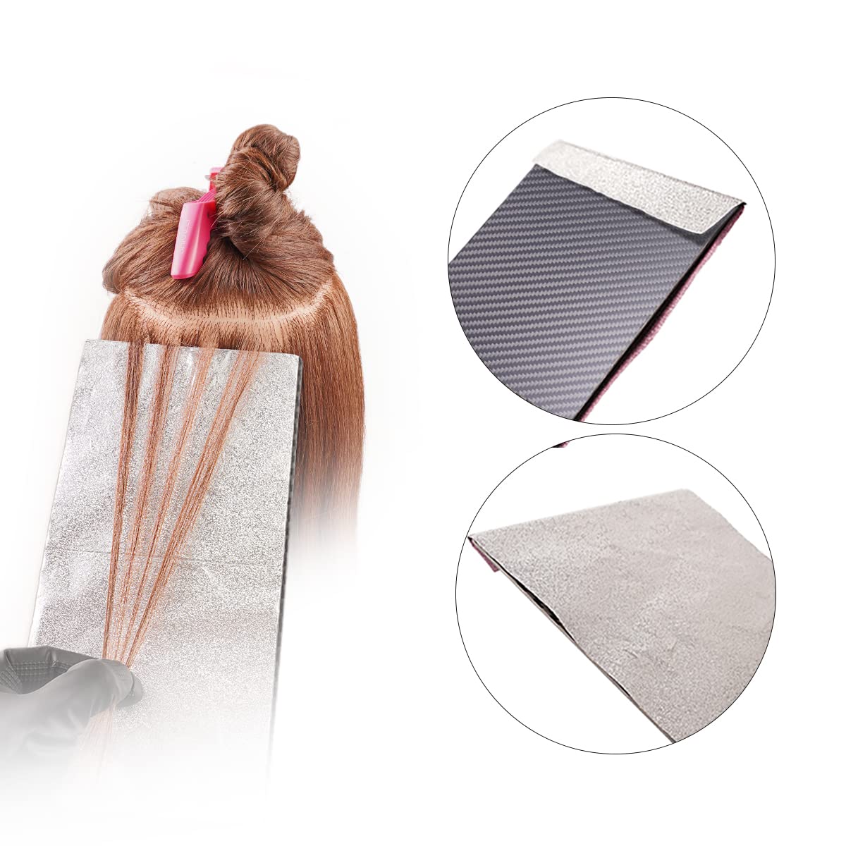 Balayage board from SHKALLI, a hair coloring tool for professional salons and hairdressers - hair coloring board coloring dyeing board.(Matte Black)(Matte C156336TY5)