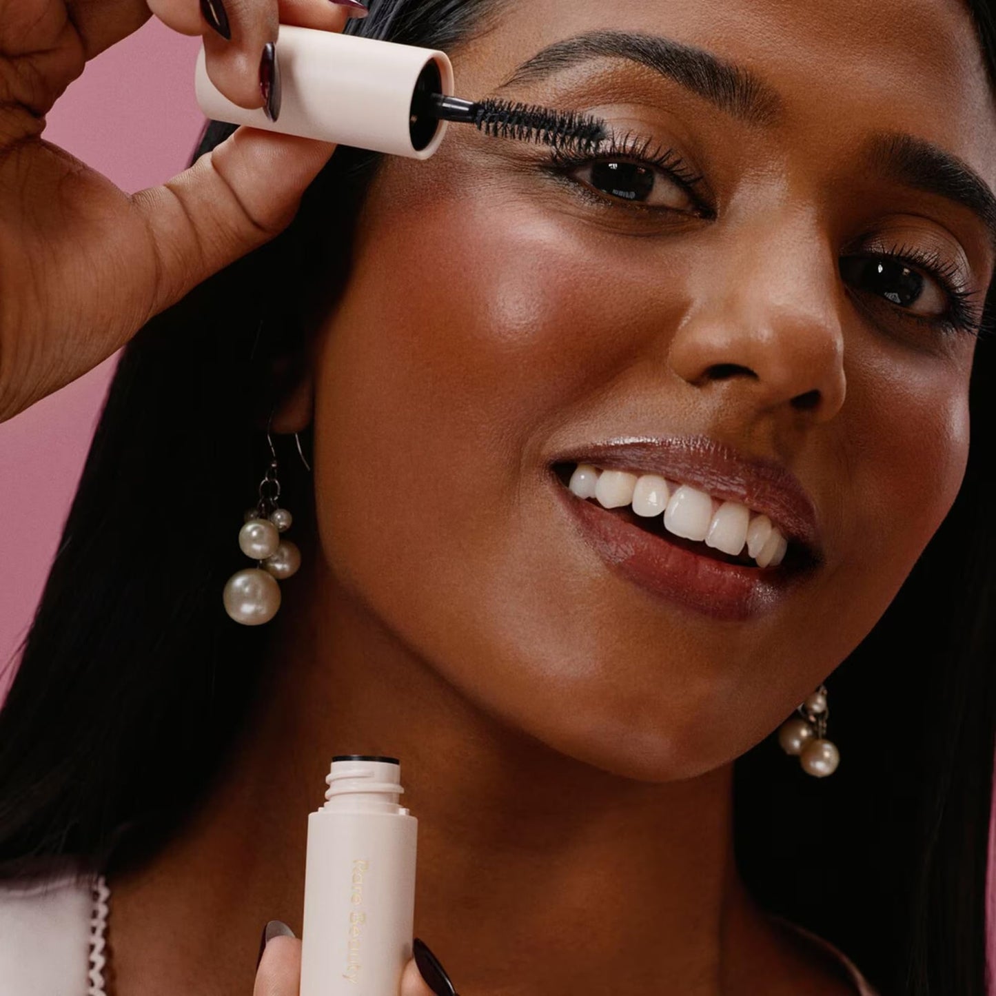 Rare Lash & Brow Essentials Set – Mini Volumizing Mascara and Clear Lifting Brow Gel Duo for Fuller Lashes and Sculpted Brows