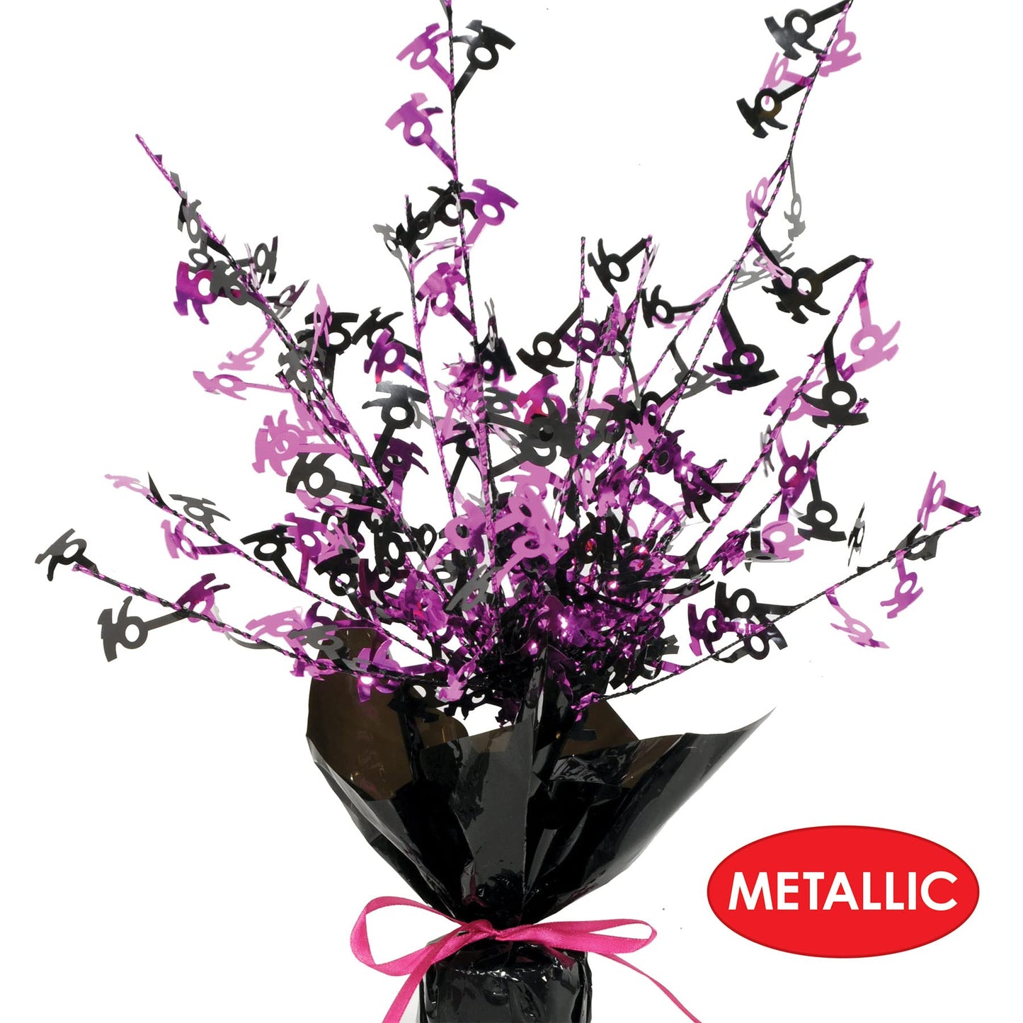 Beistle "16" Gleam 'N Burst Centerpiece, 15-Inch