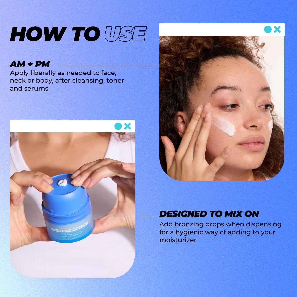 Vitamasques Barrier Cream Hydrating Moisturizer for Face – Korean Skin Barrier Repair Cream with Ceramides & Panthenol, Nourishing Korean Skincare for Smooth & Healthy Complexion, 1.69 fl oz