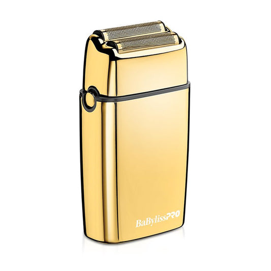 BaBylissPRO Baberology Double Foil Shaver FXFS2G GOLDFX Professional Electric Shaver