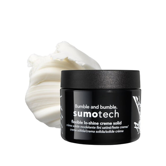 Bumble and bumble. Sumotech Flexible Hold Cream Solid | Hair Styling Cream | Pliable Texture, Flexible Hold + Lo-shine Finish | Wavy, Straight, 1.5 Ounce