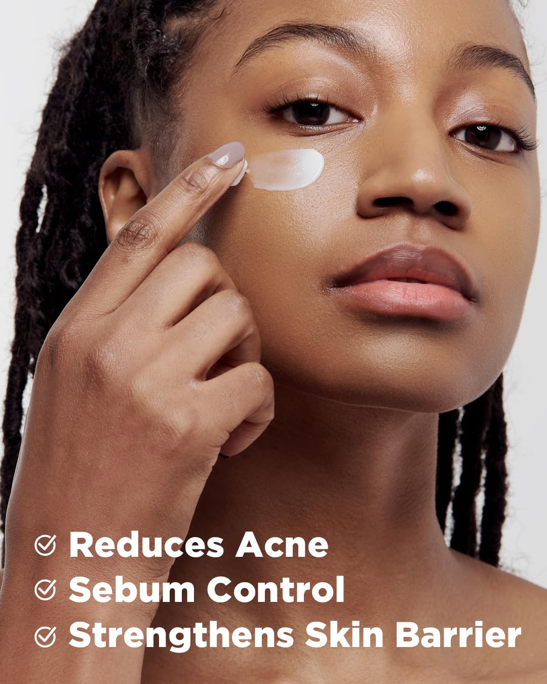 SKINRxLAB Made Cera Cream - Acne & Redness Relief Face Moisturizer, Sebum Control, Improving Skin Barrier with Ceramide and Madecassoside, Anti-Aging and Pore Minimizing Face Cream, 1.69 fl.oz.