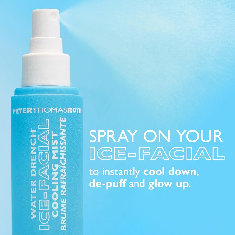 Peter Thomas Roth | Water Drench Ice-Facial Cooling Mist - Hydrating Facial Spray for All Skin Types