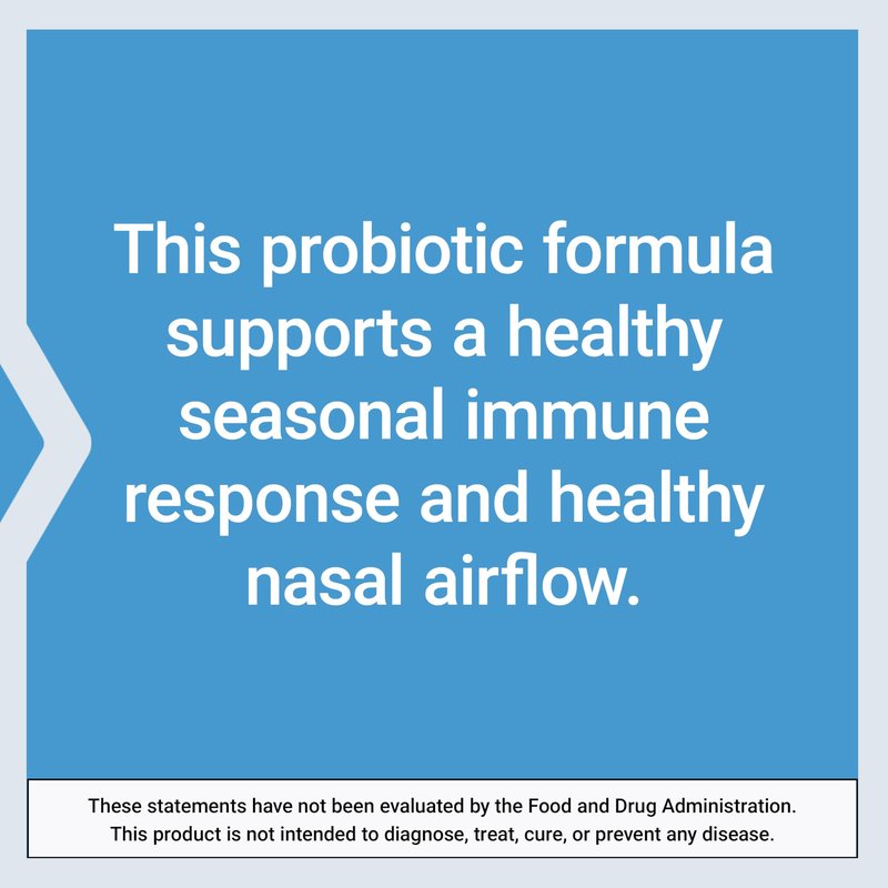 Life Extension FLORASSIST® Immune & Nasal Defense, L. rhamnosus CRL1505, Immune Response, Healthy Nasal Airflow, Seasonal Support, Gluten-Free, Non-GMO, 1 Daily, Vegetarian, 30 Capsules