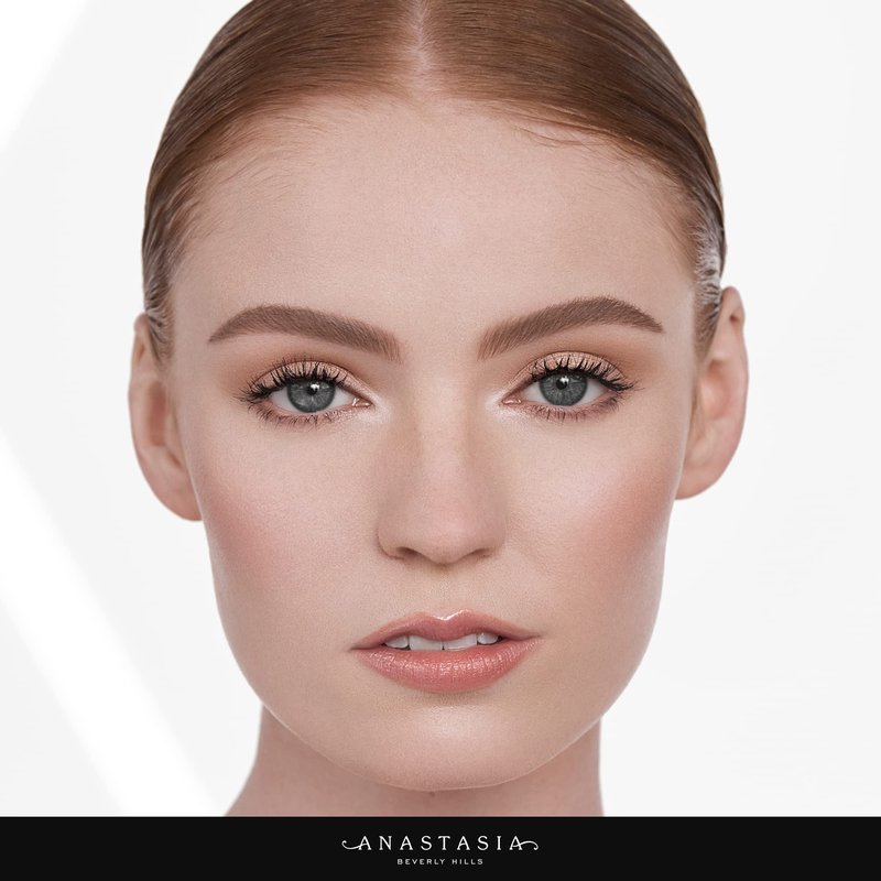 Anastasia Beverly Hills DIPBROW Gel - Tinted Brow Gel with Mini Spoolie, Smudge-Proof Full-Pigment Formula for Volumized & Defined Brows - Dark Brown