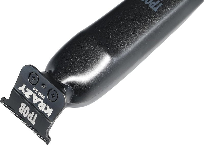 Professional Hair Trimmer - Cordless Brushless Clippers for Men | 7200RPM Black Rubber Grip