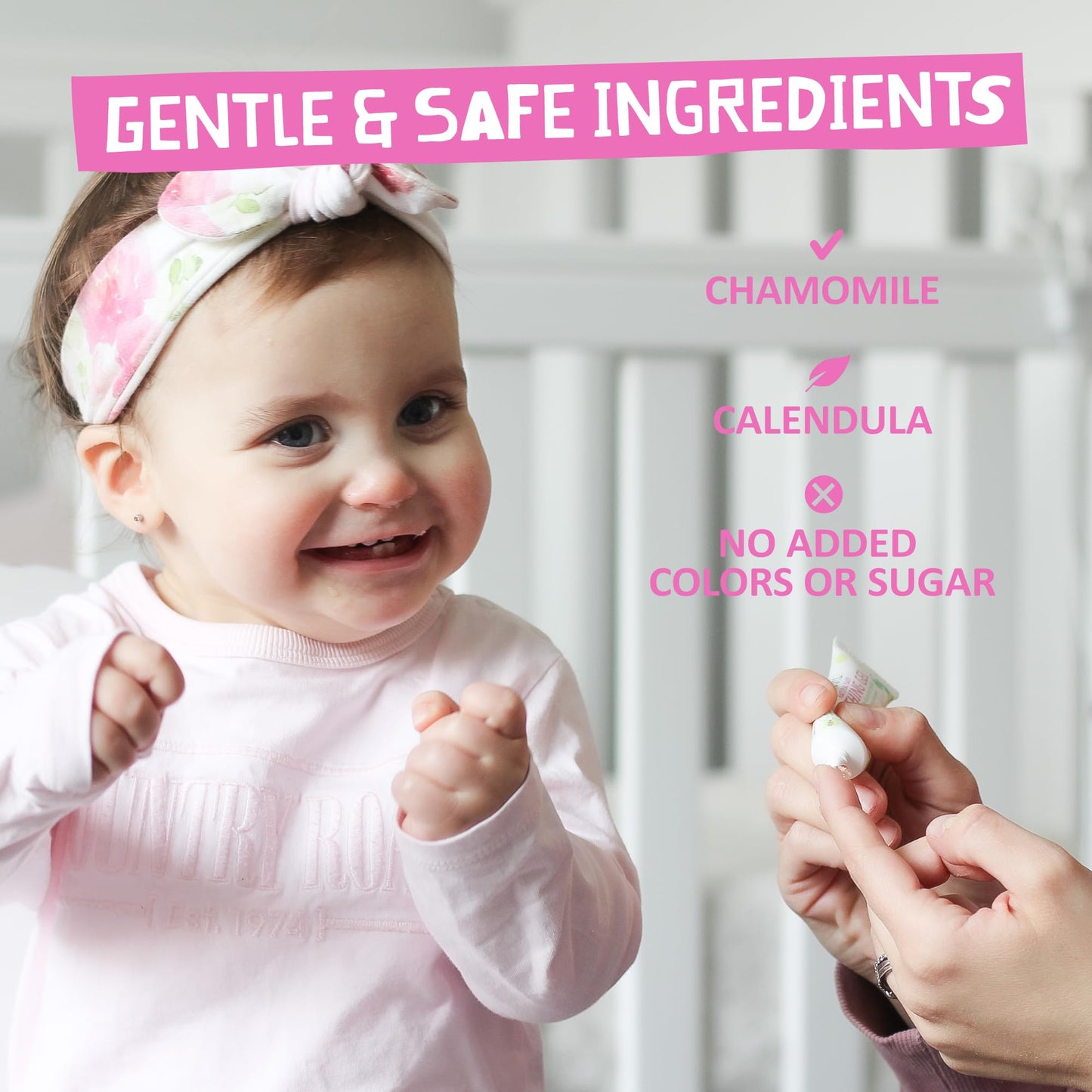 Jack N' Jill Baby Gum & Tooth Gel for Teething, Drug-Free with Naturally Derived Chamomile & Calendula, No Added Sugars, Suitable for 4 Months & Up - 0.5 oz (15g), 2 Pack