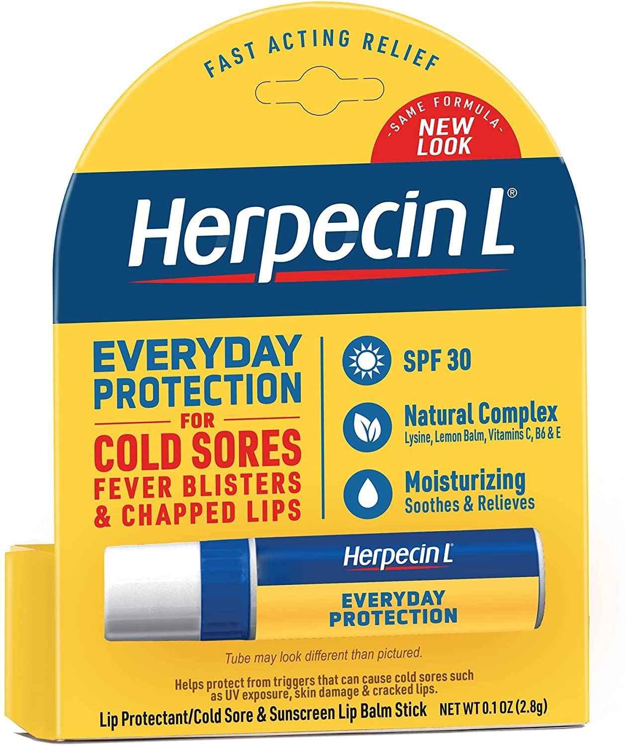 Herpecin L Lip Protectant Spf 30, 0.1 Oz (Pack of 3)