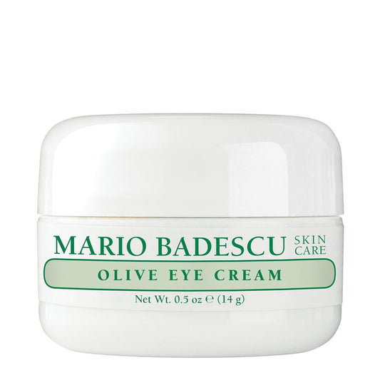 Mario Badescu Olive Eye Cream for Dry & Sensitive Skin | Rich Under Eye Cream with Olive Leaf Extract & Cocoa Butter | Nourishes Dry Under Eyes | 0.5 Ounce (Pack of 1)