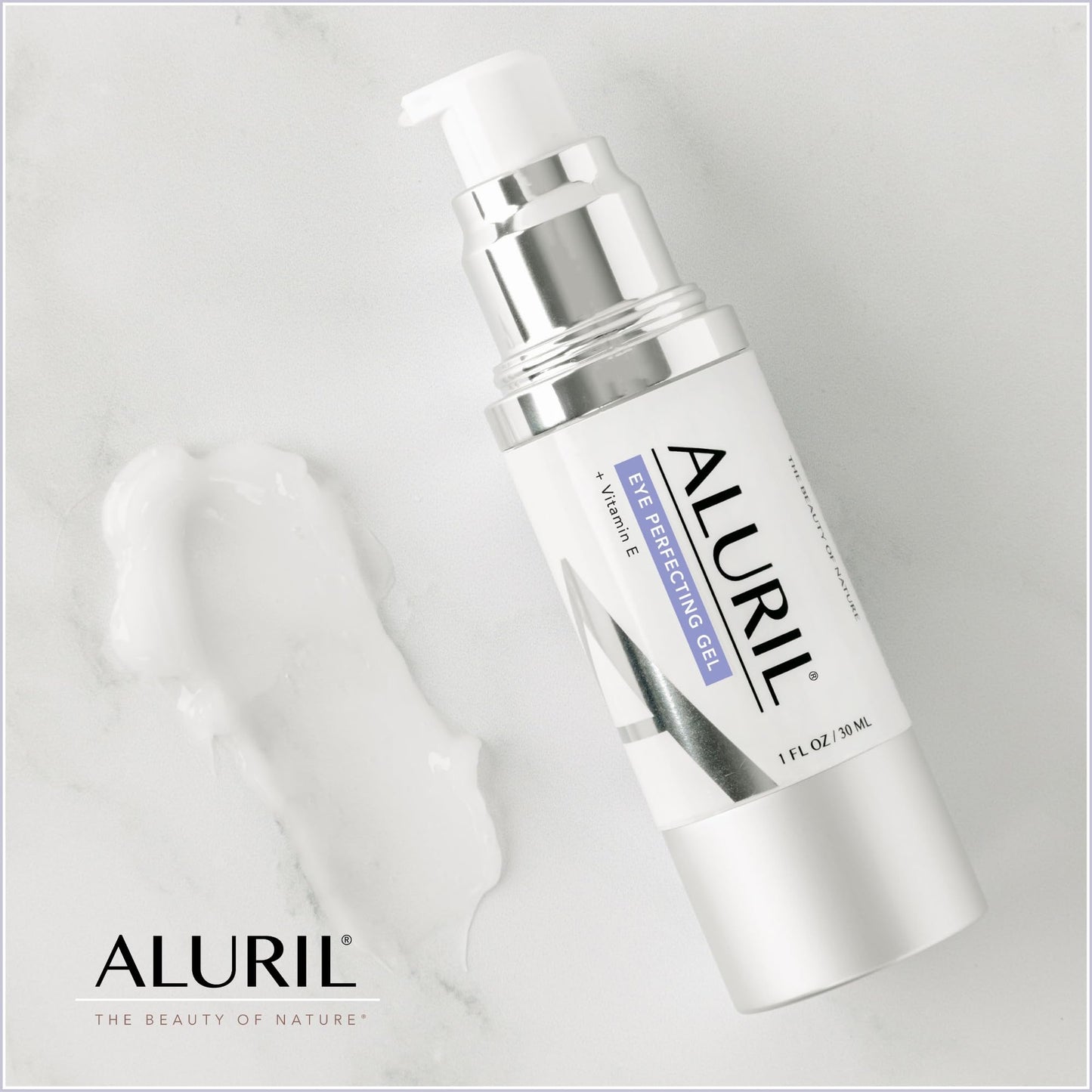 ALURIL Eye Perfecting Gel – Hydrating & Nourishing Targets Dark Circles, Depuff & Revitalize Under Eye Area, Enhanced with Vitamin E to Refresh Skin Tone & Texture, Suitable for All Skin Types 1 fl oz